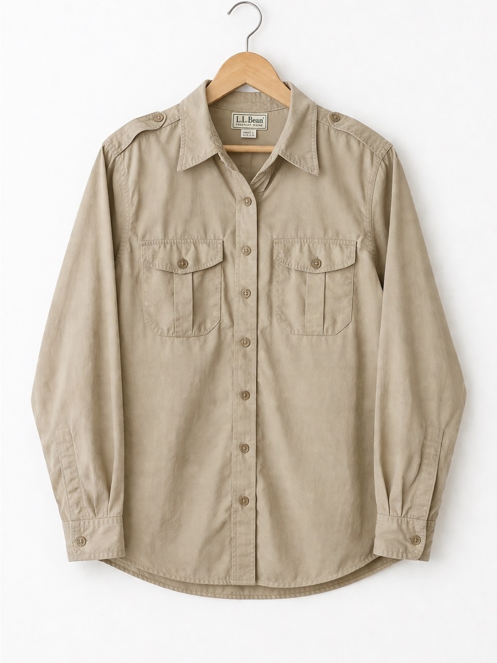 L.L. BeanUtility Vintage Shirt Size 12 Made in USA